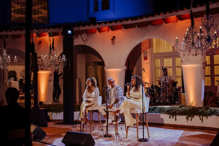 Elegant flamenco-inspired live entertainment in Ibiza, produced by Balearic Elements for unforgettable cultural and musical experiences.